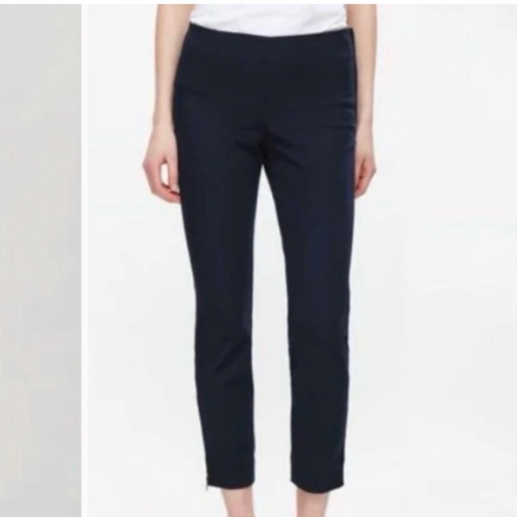 Cos Slim Fit Ankle Zip Joggers Size S